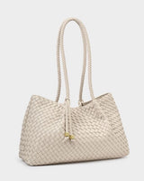 Nova Small Shoulder Tote - Oyster