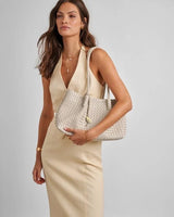 Nova Small Shoulder Tote - Oyster