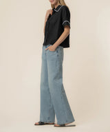 Marisol Linen Button Down Top