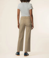 Charlotte High Rise Wide Leg Jeans - Oat