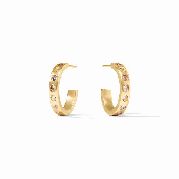 Rainbow Champagne Radiance Hoop - Small