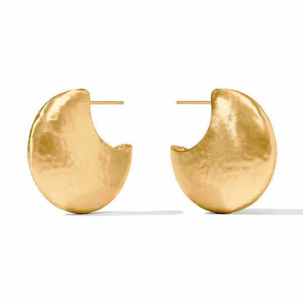 Solara Gold Hoop - Medium