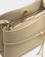 Lori Crossbody Bag - Desert Sand Suedette