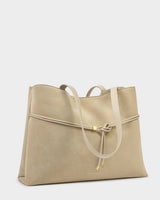 Lori Tote Bag - Desert Sand Suedette