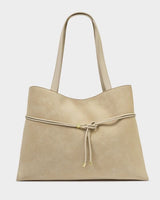 Lori Tote Bag - Desert Sand Suedette