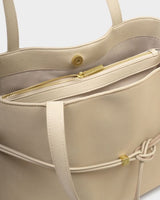 Lori Tote Bag - Desert Sand Suedette