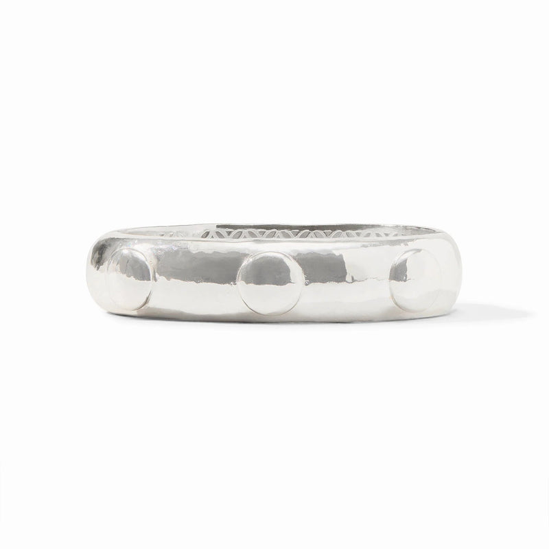 Solara Hinge Silver Bangle