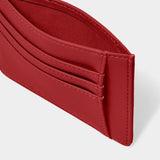 Lily Card Holder - Garnet Red