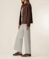 Dakota Button Front Jacket - Chocolate