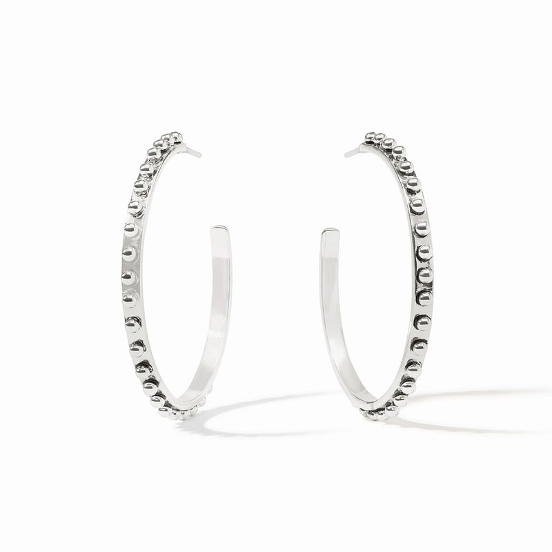 SoHo Silver Hoop - Large