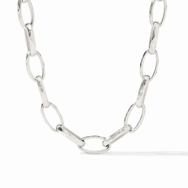 Solara Link Silver Necklace