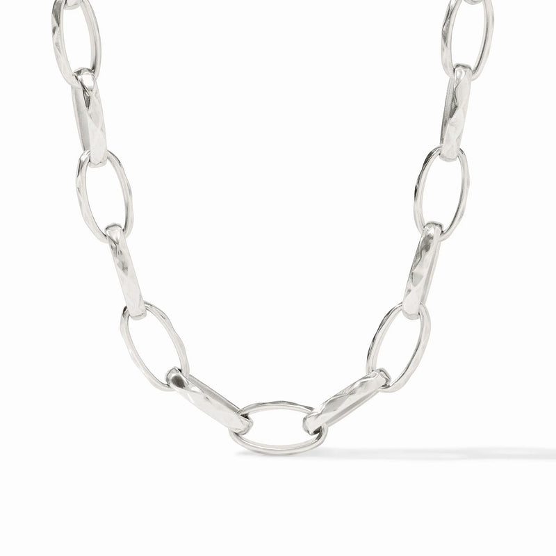 Solara Link Silver Necklace