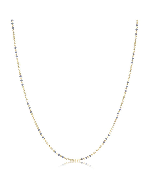15" Choker Joy Necklace - Platinum