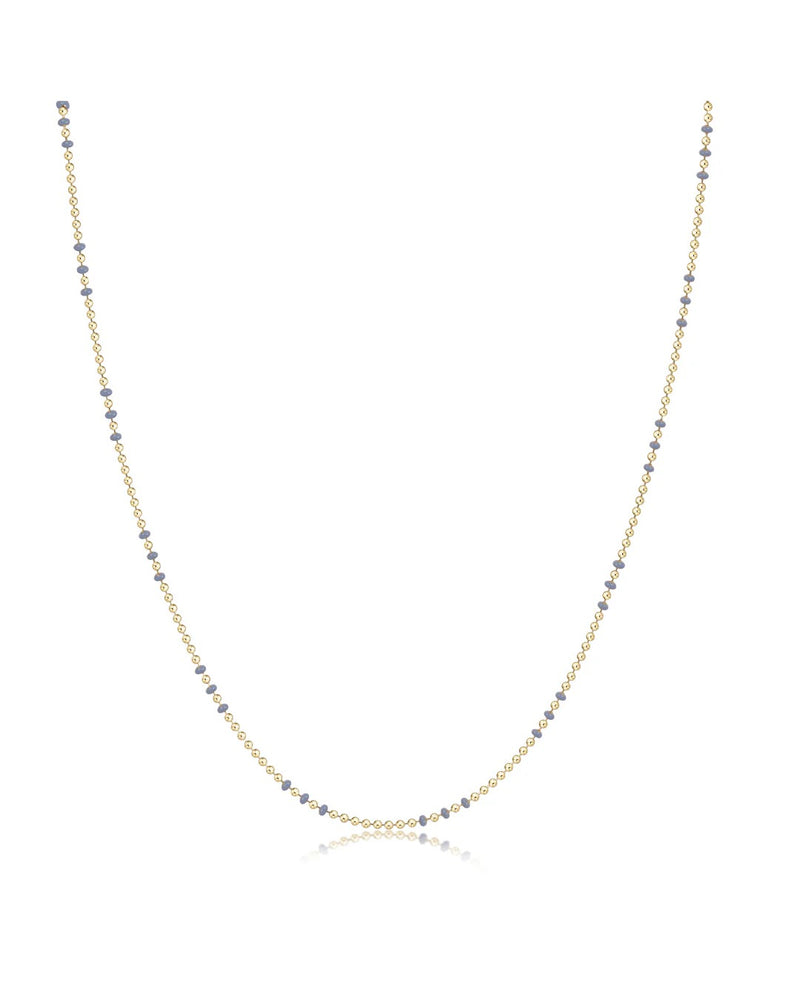 15" Choker Joy Necklace - Platinum