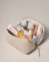 Soho Medium Makeup Bag - Oyster