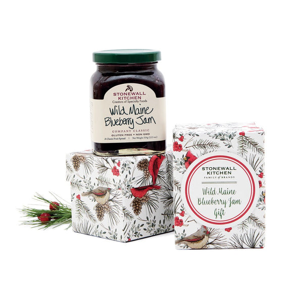 Holiday Wild Maine Blueberry Jam Gift Set