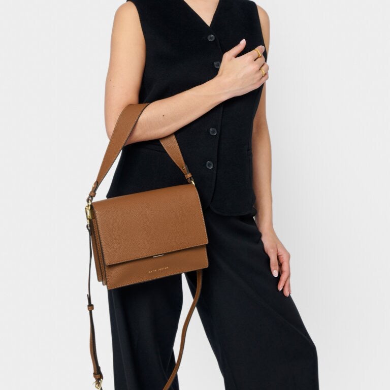 Orla Crossbody Bag - Cognac