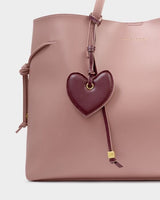 Amour Heart Bag Charm