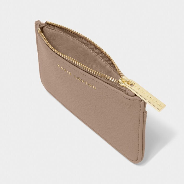 Hana Coin + Card Holder - Mocha