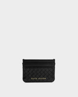 Nova Woven Texture Cardholder - Black