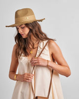 Straw Fedora Hat