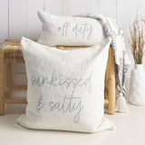 Sunkissed + Salty Euro Pillow
