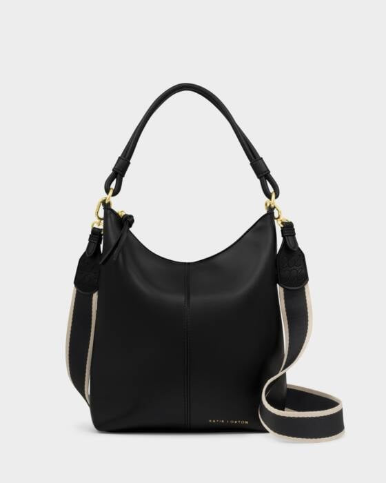 Hallie Satchel Bag - Black