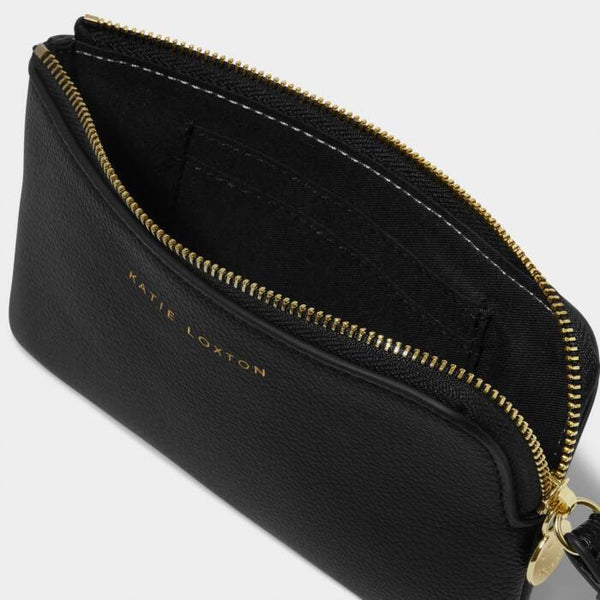Small Wristlet Pouch - Black