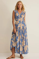 Malene Bloom Floral Maxi Dress