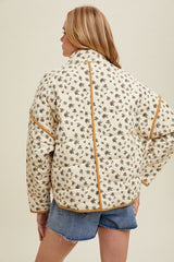 Cameron Floral Quilted Jacket