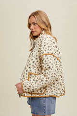 Cameron Floral Quilted Jacket