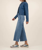 Shaya Cropped Denim Jacket