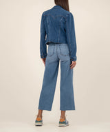 Shaya Cropped Denim Jacket