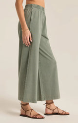 Scout Jersey Flare Pant -Palm Green