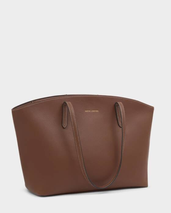 Harlyn Work Tote Bag - Chocolate