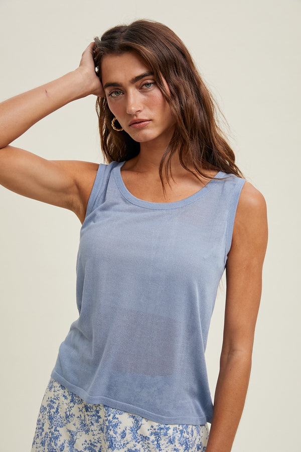 East Coast Tank - Baby Blue