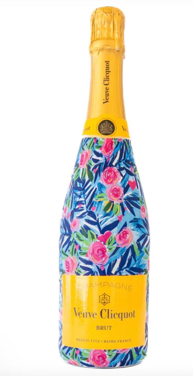 Beau Bottles Veuve Roses with Love