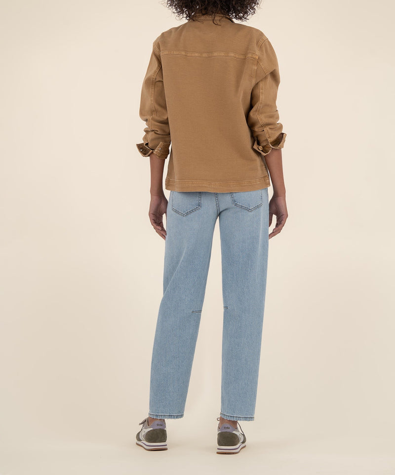 Barb Denim Jacket - Caramel