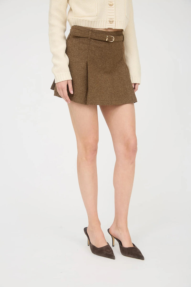 Blair Box Pleated Mini Skirt