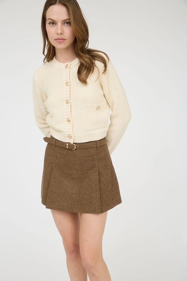 Blair Box Pleated Mini Skirt