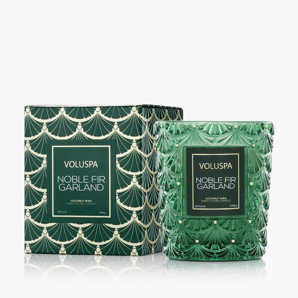 Noble Fir Garland - 6.5 oz Classic Glass Jar