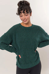 Hunter Green Crewneck Sweater