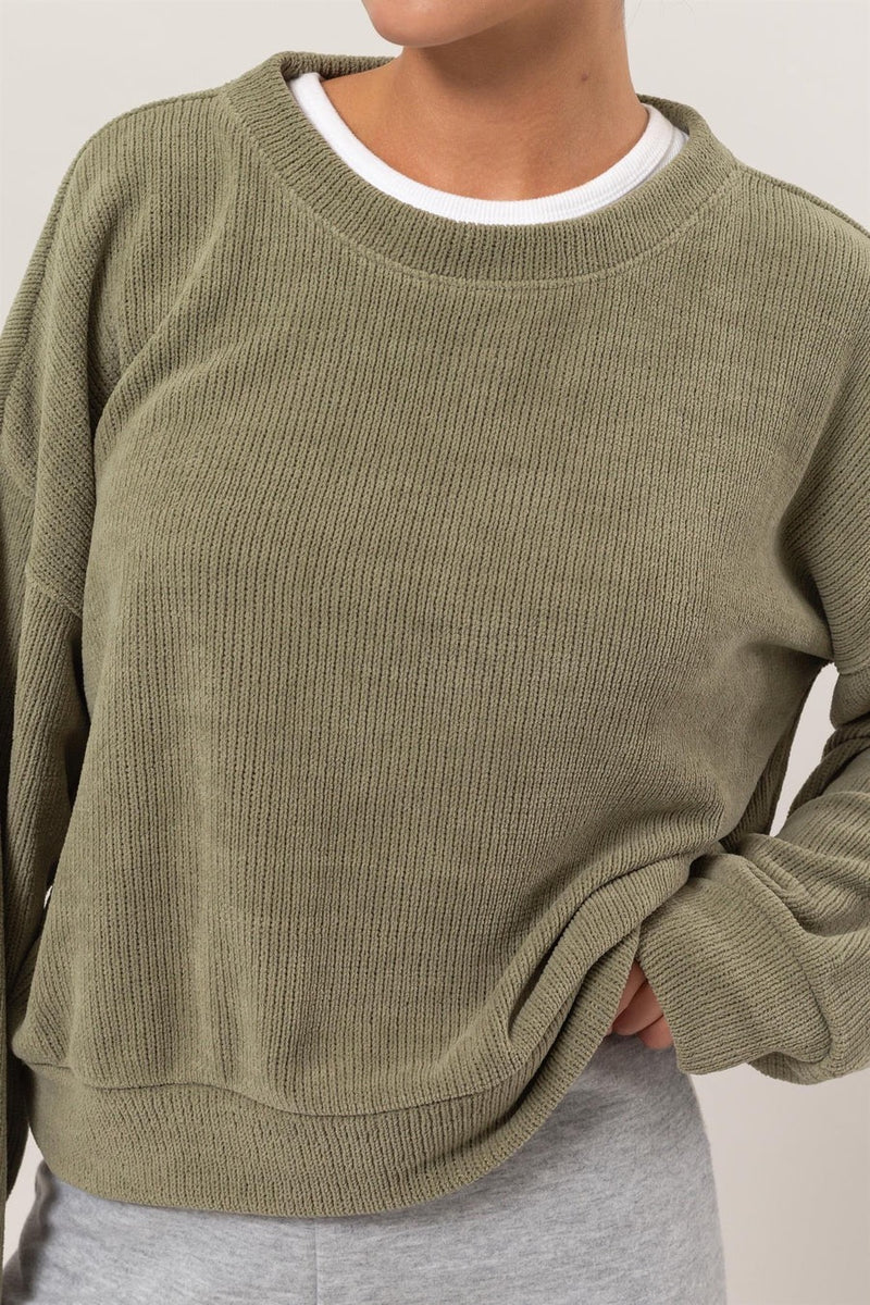 Olive Grove Sweater