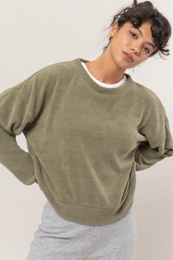 Olive Grove Sweater