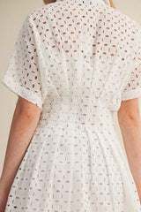 Georgina Eyelet Dress