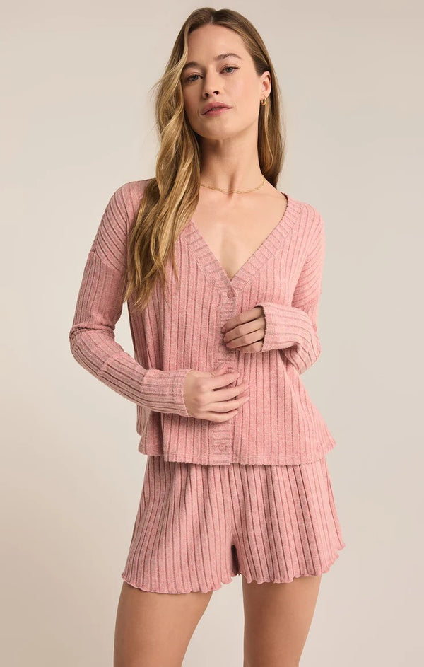 Mara Cardigan - Rosebud