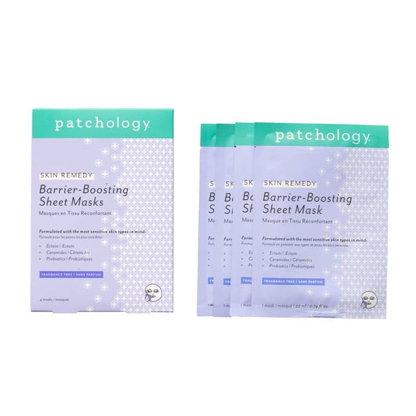 Skin Remedy Barrier Boosting Sheet Mask - Four Pack