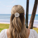 Teleties Sand Dollar Hair Clip - Tiny
