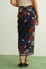 Lorelei Printed Wrap Skirt