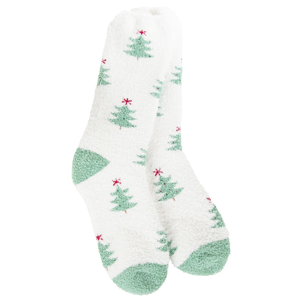 Cozy Crew Holiday Forest Socks